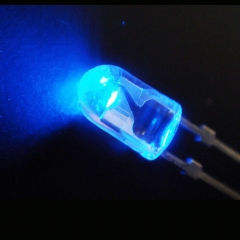 Oval Blue LED