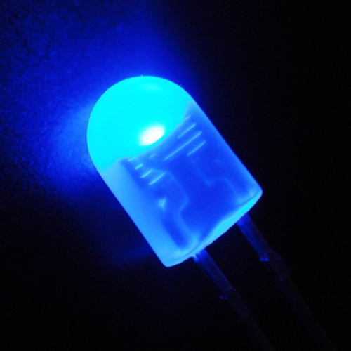 Oval Blue LED